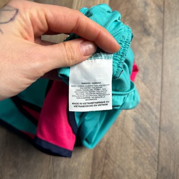 Nike Shorts Women's Size Small Blue Pink Athletic Training Running Fitness 3355 - Picture 7 of 11